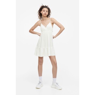 H&amp;M  Woman Frill-trimmed crêpe dress 1166875_1