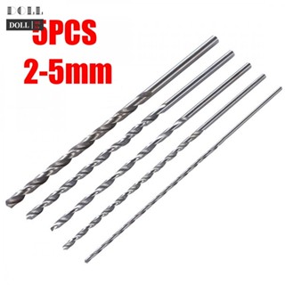 ⭐24H SHIPING ⭐Drill Bit 5pcs High speed steel 2-5mm Extra Long Shank Wood High hardness