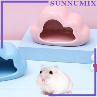 [Sunnimix] ที่นอนเซรามิค ขนาดเล็ก สําหรับหนูแฮมสเตอร์ กระต่าย