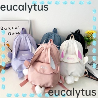 Eucalytus1 กระเป๋าเป้สะพายหลัง กระเป๋านักเรียน แบบพกพา 20 ลิตร