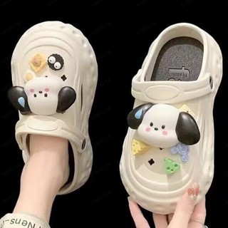 รองเท้าแตะพยาบาล แบบกลวง พื้นนุ่ม สําหรับผู้หญิง