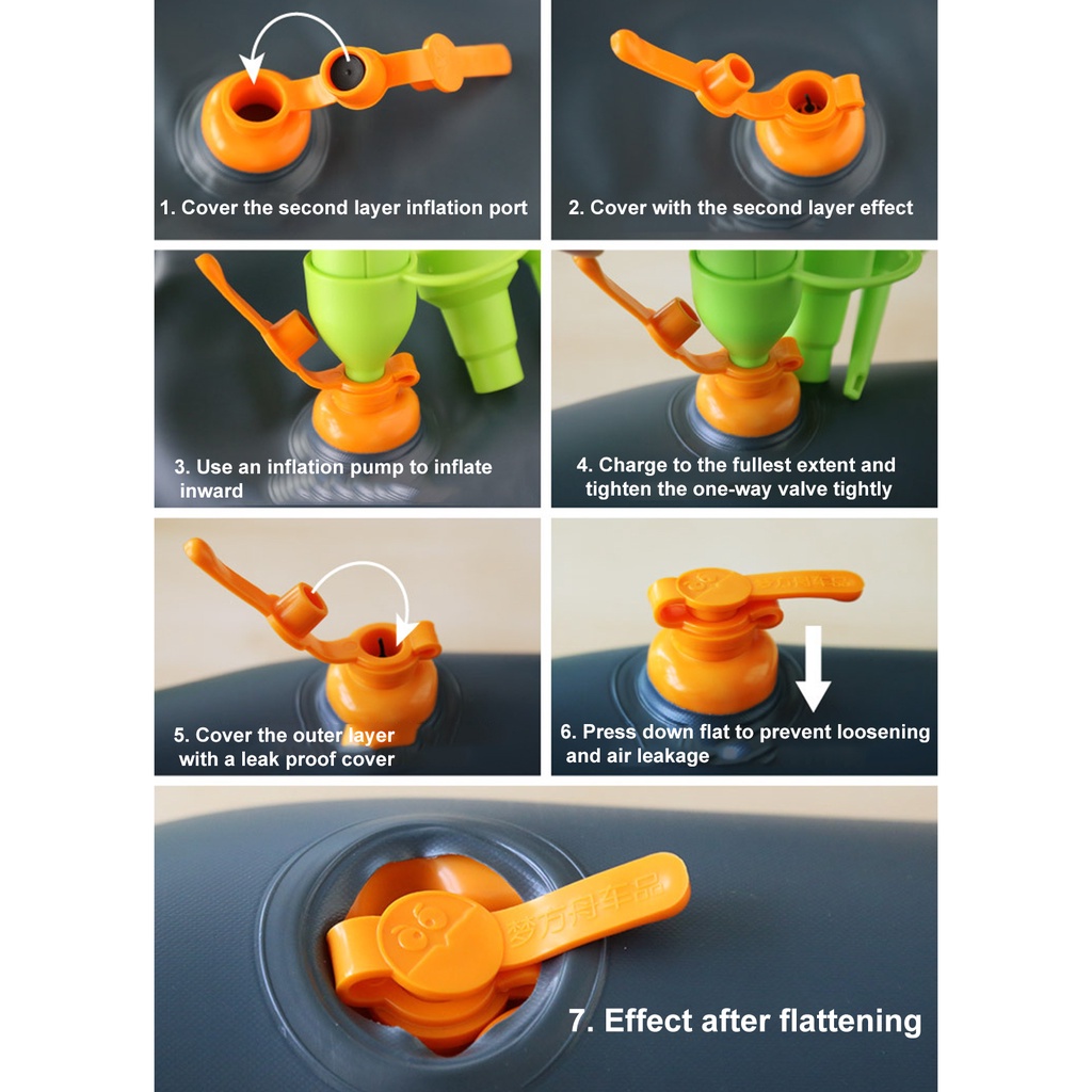 🚚จัดส่งในพื้นที่ COD🌟 ที่นอนเป่าลม แบบพับได้ สําหรับรถยนต์ SUV ตั้งแคมป์ - รูปที่ 4