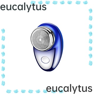 Eucalytus1 เครื่องโกนหนวดไฟฟ้า ขนาดเล็ก แบบพกพา ชาร์จ USB สําหรับผู้ชาย