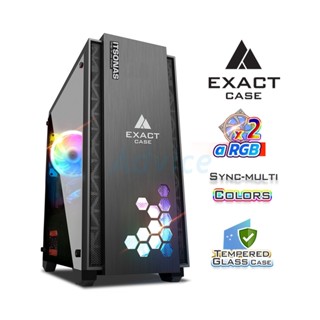 mATX CASE (NP) ITSONAS EXACT DUAL ARGB (BLACK)