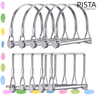 Pista หมุดล็อกเพลา เหล็กคาร์บอน 1/4 นิ้ว เกรดเรือ 2 รูปทรง ปลอดภัย สําหรับสวน สนามหญ้า 10 ชิ้น