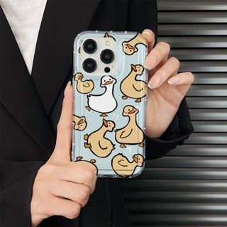 Yiki|เคสโทรศัพท์มือถือแบบนิ่ม TPU ลายการ์ตูนเป็ดน่ารัก สําหรับ Xiaomi POCO X5 Pro X3 Pro X3 M5S M5 M3 M2 Pro 13 Pro 13 12T Pro 12S 12 11 Lite 11 Pro 11 10S