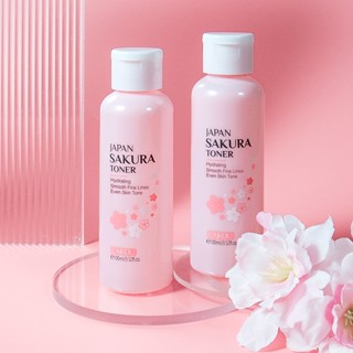 Hot Sale# LAIKOU LAIKOU Japanese cherry blossom Toner 100ml Moisturizing Toner skin care products cross-border manufacturer 8cc