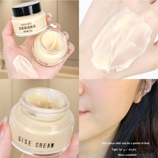Qise Qise Makeup Pre-makeup Milk Orange Cream Hold Makeup Pre-makeup Milk Waterproof Oil Control Moisturizing Hidden Pore Suyan Primer Cream 【elle20181_th】