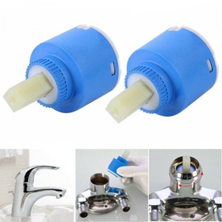 Ceramic Tap Disc Cartridge 2pc 40 Mm Blue Ceramic Plastic Shower Valves