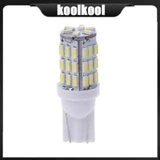 Kool หลอดไฟ Led 12V-T10-3014-42 สีขาว สําหรับติดป้ายทะเบียนรถยนต์