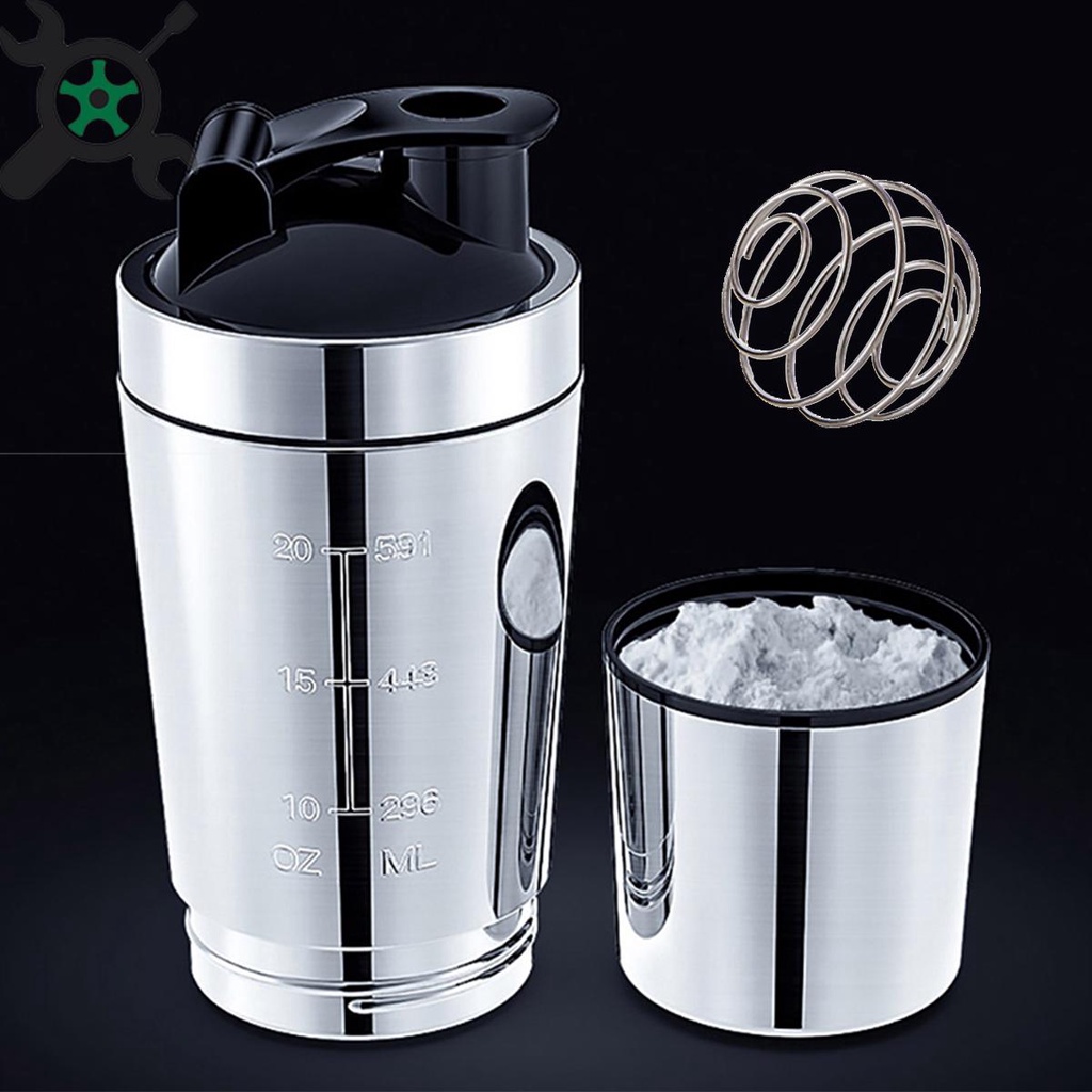 แก้วเชคสแตนเลส ice shaker เก็บความเย็นได้ รูปที่ 3