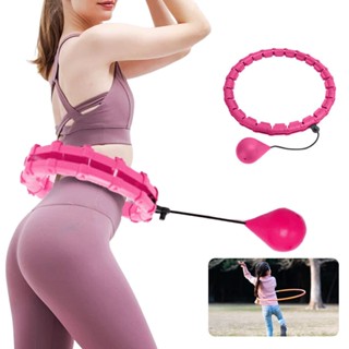 24 Knots Weighted Hula Hoop Adult Smart Hoola Thin Waist Fitness Weight Loss