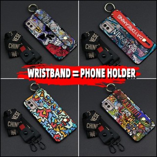 Anti-knock Durable Phone Case For Nokia C22 Shockproof Dirt-resistant personality Waterproof Lanyard Fashion Design ring