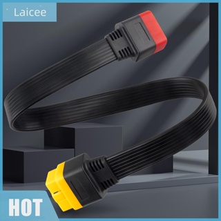 [Laicee.th] อะแดปเตอร์เชื่อมต่อ OBD 2 60 ซม. สําหรับยานพาหนะ 16Pin OBD2