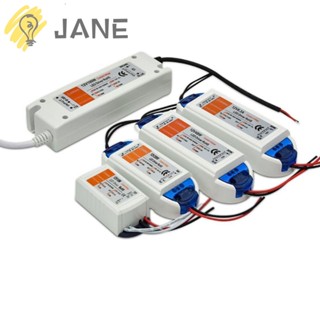 Jane อะแดปเตอร์พาวเวอร์ซัพพลาย AC DC12V LED Driver 110V 220V เป็น 12V 18W28W48W72W100W พร้อมสวิตช์ป้องกันไฟเกิน สําหรับแถบไฟเพดาน LED