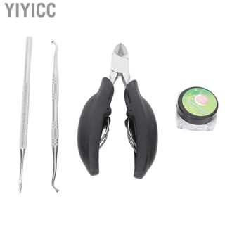 Yiyicc Ingrown Toe Nail Correction Tools Set Pad Plier Toenail Lifter NEW