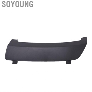 Soyoung Rear Bumper Tow Eye Hook Cover  Stable Performance Durable ABS Simple Installation 8A6117K922AB Replacement for Ford Fiesta MK7 2008‑2016 Car Accessories