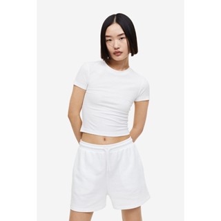 H&amp;M  Woman 2-pack cropped T-shirts 1141812_2