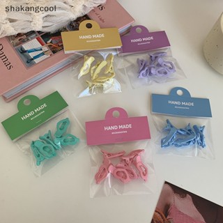 Shakangcool กิ๊บติดผม รูปหัวใจ สไตล์เกาหลี สําหรับผู้หญิง และเด็ก 5 ชิ้น