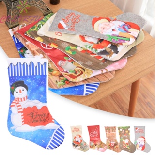 【COLORFUL】Decorate Your For Home with Christmas Stocking Socks Festive Fireplace Ornaments