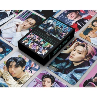 LOMO CARD 55P Stray Kids The Sound  โลโม่การ์ด สเตรย์คิดส์ แบบ 2 ด้าน โค้งมน ไร้ขอบ  ขนาด 8.7×5.7 ซม. Photo card KPOP