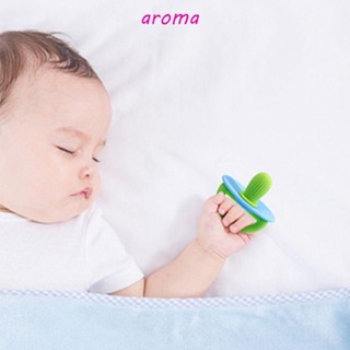 Aroma จุกนมหลอกเด็ก รูปกระบองเพชร แบบเกลียว กันลื่น เกรดอาหาร ปลอดภัย