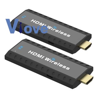 อะแดปเตอร์รับส่งสัญญาณ HDMI ไร้สาย หน้าจอโปรเจคเตอร์