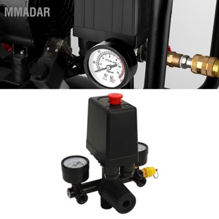 MMADAR สวิตช์ความดันคอมเพรสเซอร์แอร์ 0 ~ 180PSI CE Push Pull Control Valve Kit อะไหล่อุปกรณ์เสริม