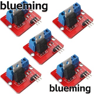 Blueming2 โมดูลมอสเฟตไดรเวอร์ IRF520 Raspberry PI Microcontroller สีแดง สําหรับ Arduino MCU ARM MCU 5 ชิ้น