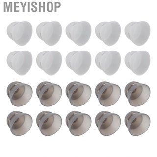 Meyishop 10PCS  Domes 12mm/0.5in Double Layer Soft Silicone Washable