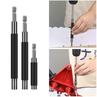 ⚡NEW 8⚡Durable Foot Extension Pole Telescopic Joint Sleeve Screwdriver Black+Silver