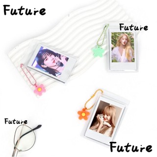 Future ซองใส่บัตร PVC แบบใส ขนาดเล็ก 3 นิ้ว กันฝุ่น กันน้ํา แบบพกพา 5 ชิ้น