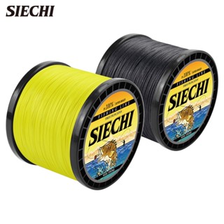 Siechi สายเอ็นตกปลา PE แบบถัก 300 เมตร 500 เมตร 1000 เมตร 4 เส้น ทนทาน สไตล์ญี่ปุ่น