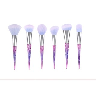 ♦️ของแท้·ส่งด่วน·ถูก♦️Mei LinDa Purple Pastel Brush #MD4224 : meilinda เมลินดา แปรงแต่งหน้า ขนนุ่ม x 1 ชิ้น dayse