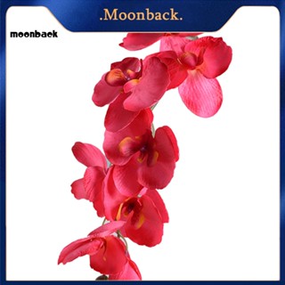 &lt;moonback&gt; ดอกกล้วยไม้ประดิษฐ์ ผีเสื้อ กล้วยไม้ สวน DIY งานแต่งงาน ปาร์ตี้ เดสก์ท็อป ตกแต่ง 1 ชิ้น