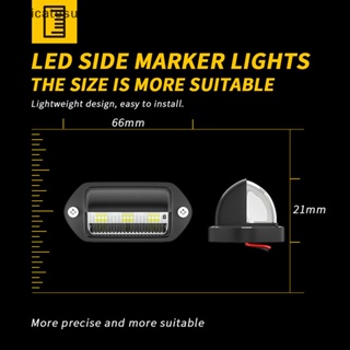 Delicatesun หลอดไฟซีนอน LED 6 ดวง สีขาว สําหรับติดป้ายทะเบียนรถยนต์ รถบรรทุก SUV RV รถพ่วง รถตู้ เรือ รถบรรทุก