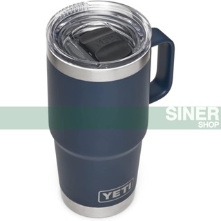 แก้วกาแฟ แก้วเยติของแท้ 💯%  • YETI RAMBLER 20oz MUG TRAVEL ™ ( ฝาสไลด์แม่เหล็กแบบเกลียว )