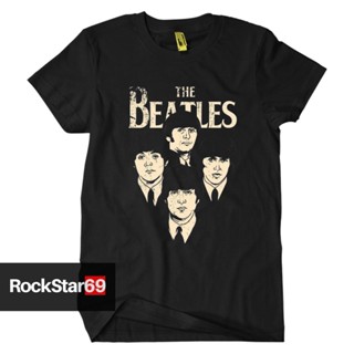 เสื้อยืดแขนสั้นoversize T-shirt Kaos Band THE BEATLES รองเท้าลําลอง ขนาดใหญ่ สําหรับผู้ใหญ่ ไซซ์ S - 7XL 2 ขนาด | เสื้อย