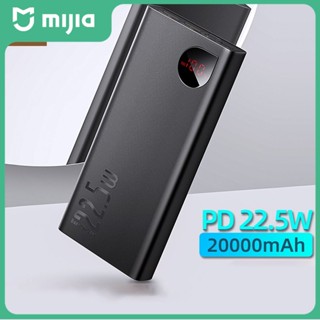 BXe3X80X90Xe3X80X91Mi พาวเวอร์แบงค์ 3 20000Mah Pro Plm07Zm 3 Usb Type C 45W ชาร์จเร็ว แบบพกพา Mi แบตเตอรี่ 20000