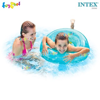 อุปกรณ์ว่ายน้ำ Intex ส่งฟรี ห่วงยางสีใส 30 นิ้ว (76 ซม.) รุ่น 59260