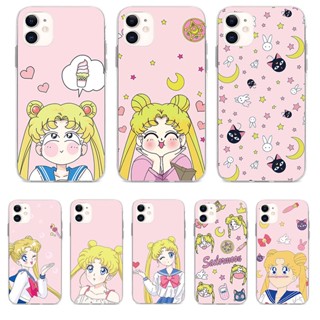 เคสโทรศัพท์มือถือ ซิลิโคน ลายการ์ตูนเซเลอร์มูน สําหรับ Samsung Galaxy A04 A04E A04S A14 4G 5G