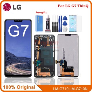 อะไหล่หน้าจอสัมผัส LCD 6.1 นิ้ว สําหรับ LG G7 ThinQ G710 G710N G710TM G710EM LG G7 LCD