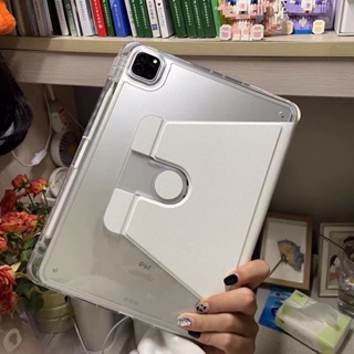 เคสแท็บเล็ต หมุนได้ 360 องศา พร้อมขาตั้ง สําหรับ iPad Air 5 4 10.9 10th Gen 10.9 Pro 11 10.2 7 8 9th