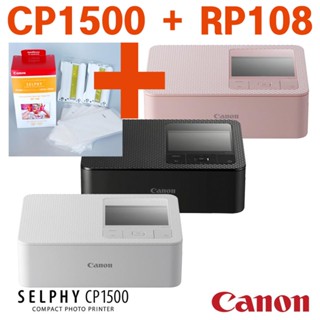 Canon SELPHY CP1500 with Paper Portable Photo Printer Wireless Compact