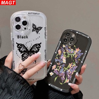 เคสโทรศัพท์มือถือ พิมพ์ลายผีเสื้อ ดอกไม้ สไตล์มินิมอล สําหรับ Realme C55 10 C35 C33 C31 5 5i 6i C3 C35 C21Y C25Y RealmeC11 C11 2021 C25 C15 C12 C2 Narzo 50A Prime