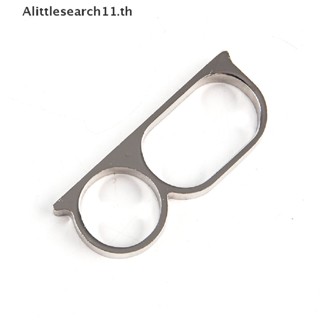 Alittlesearch11 แหวน แบบสองนิ้ว สไตล์พังก์ สําหรับผู้ชาย