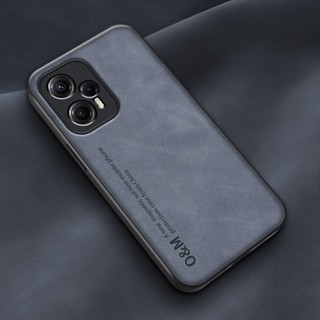เคสโทรศัพท์หนัง PU TPU แบบนิ่ม กันกระแทก สําหรับ Redmi Note 12 Turbo 5G