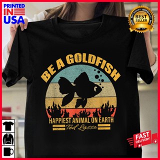 Funny soccer, be a goldfish, ted, coach, motivation, lasso T-Shirt_02