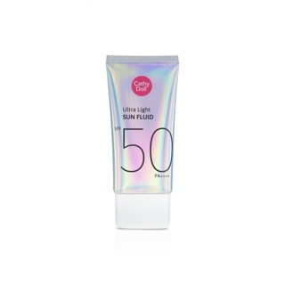 CATHY DOLL - Ultra Light Sun Fluid SPF50 PA++++ (40 ml.) ครีมกันแดดเนื้อฟลูอิด