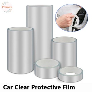 PEWANY Anti Scratch Car Protective Film Auto Body Anti-Collision Strips Car Sticker Car Accessories Scratch Protector Nano Tape Transparent Exterior Accessories Edge Protection Sticker